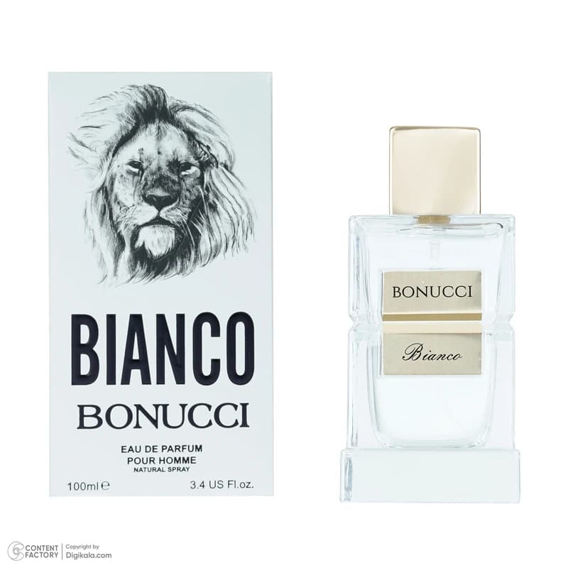 ادو پرفیوم مردانه بونوچی مدل Bianco حجم 100 میلی لیتر