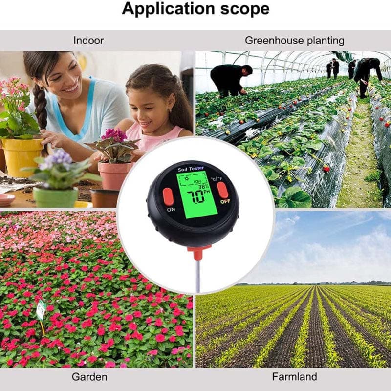 رطوبت سنج وPH سنج خاک مدل NETPIL-51 — تصویر ۶