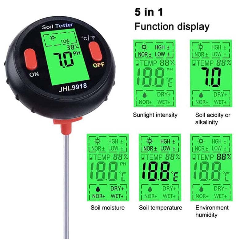 رطوبت سنج وPH سنج خاک مدل NETPIL-51 — تصویر ۵