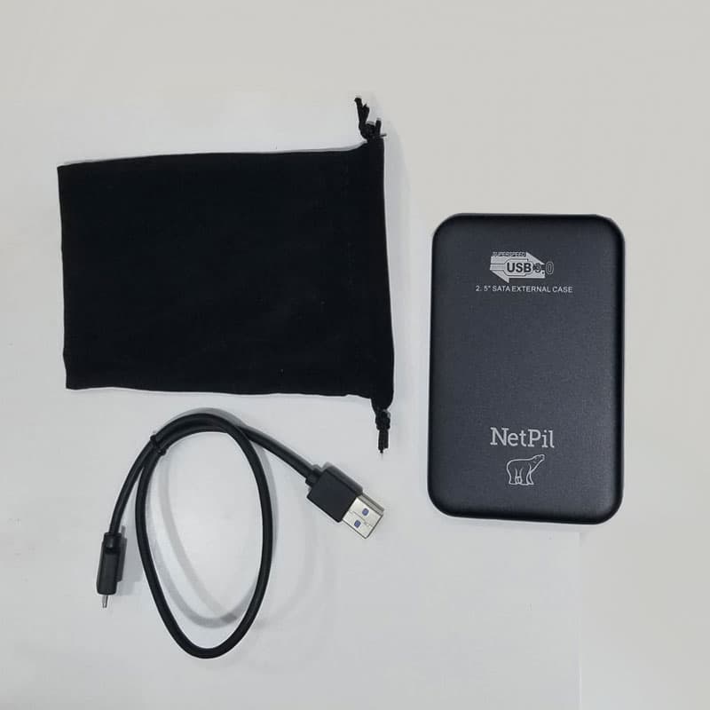 باکس هارد اکسترنال 2.5 اینچ نت پیل مدل NP-2512 — تصویر ۴