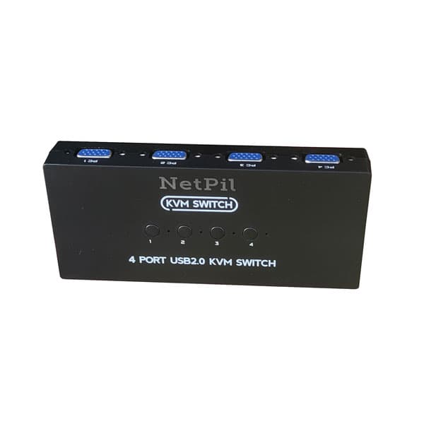 سویچ 4 پورت KVM USB نت پیل مدل NP-4U — تصویر ۳