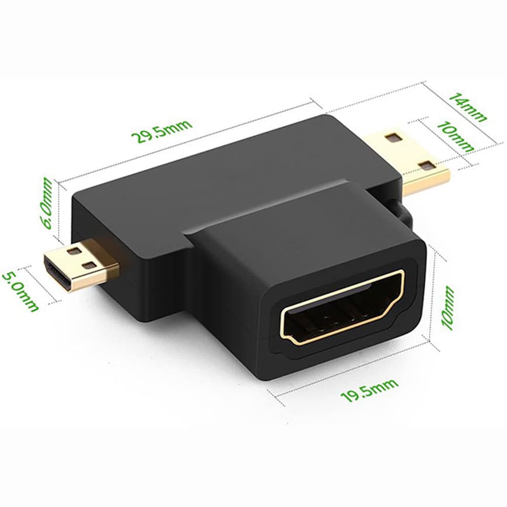 مبدل HDMI به میکرو و مینی HDMI نت پیل مدل 8112 — تصویر ۷