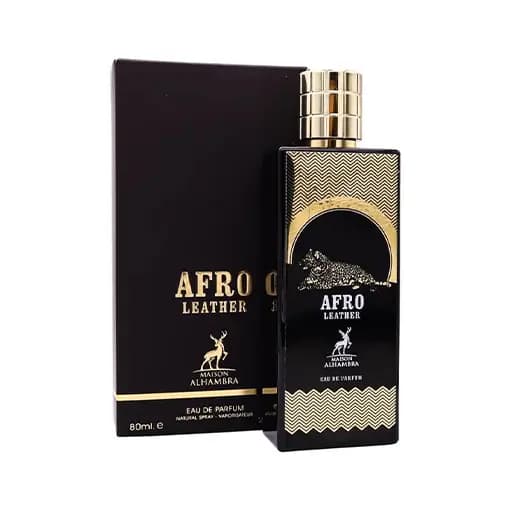 ادکلن آفرو لدر الحمبرا حجم 100 میلی لیتر اورجینال | Afro Leather Alhambra — تصویر ۳
