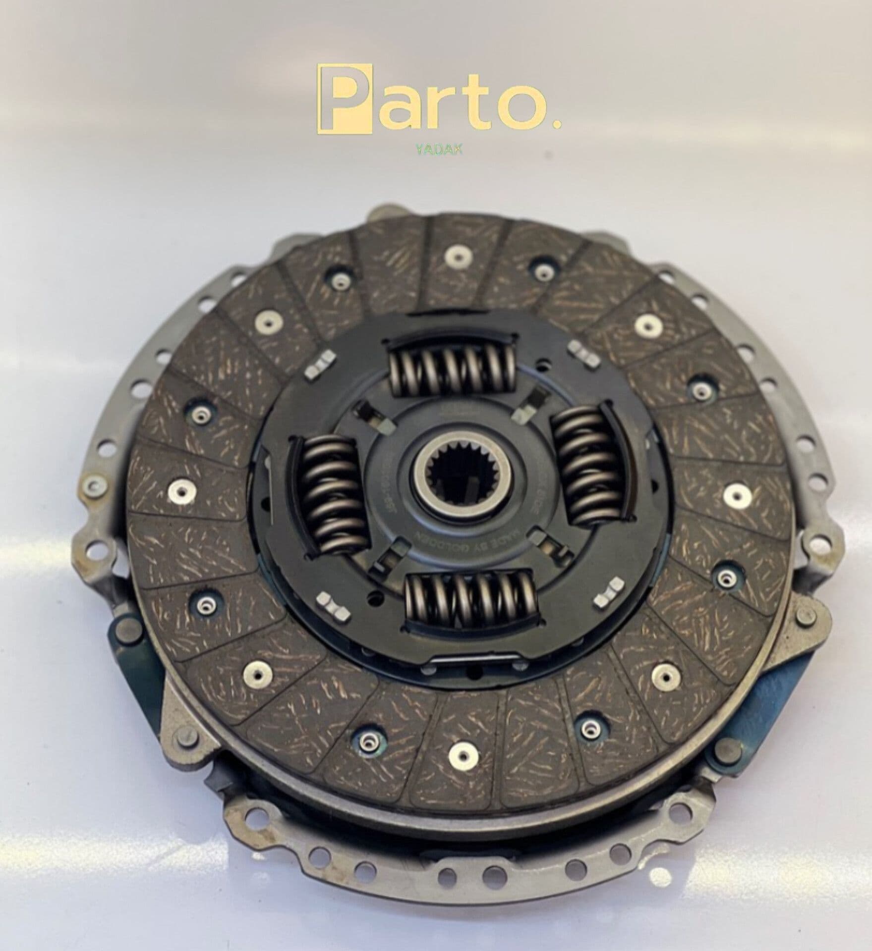 کیت کامل کلاچ (دیسک، صفحه و بلبرینگ) گلدن – مناسب برای چری تیگو 3X و MVM X22 - پرتو یدک — تصویر ۲