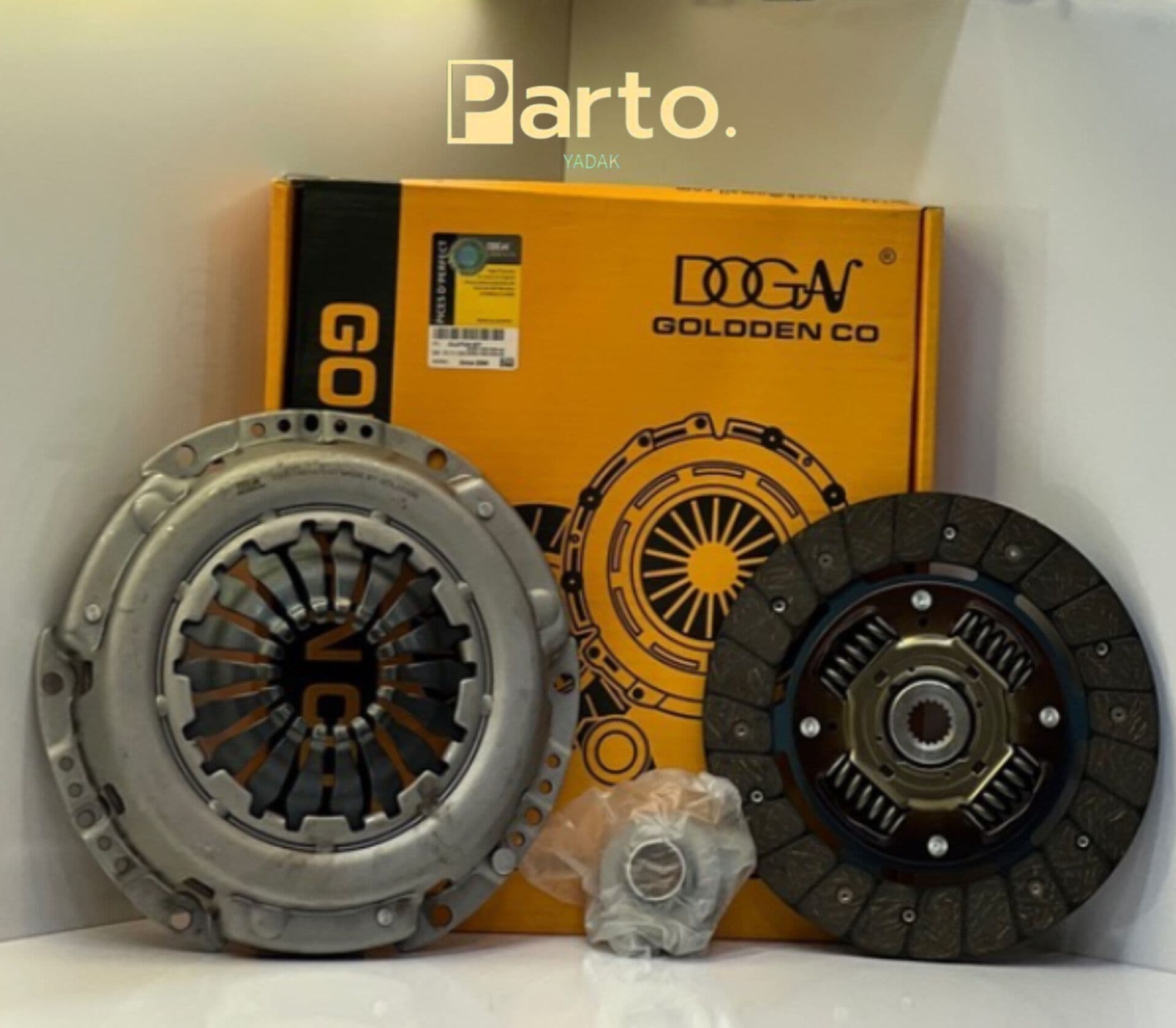 کیت کامل کلاچ (دیسک، صفحه و بلبرینگ) گلدن – مناسب برای آریو Z300 / زوتی Z300 - پرتو یدک