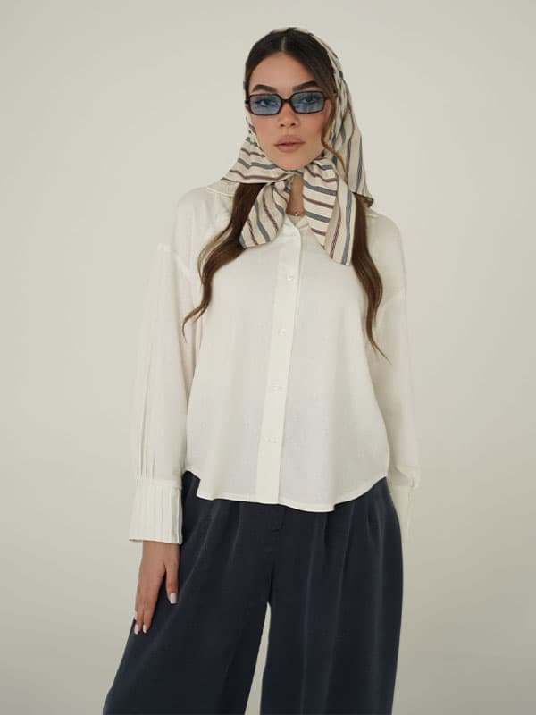 شومیز لینن بلویش – Belvish – 401 — تصویر ۲