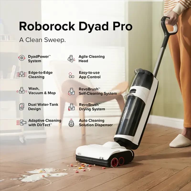 جارو شارژی روبوراک Roborock Dyad Pro — تصویر ۸