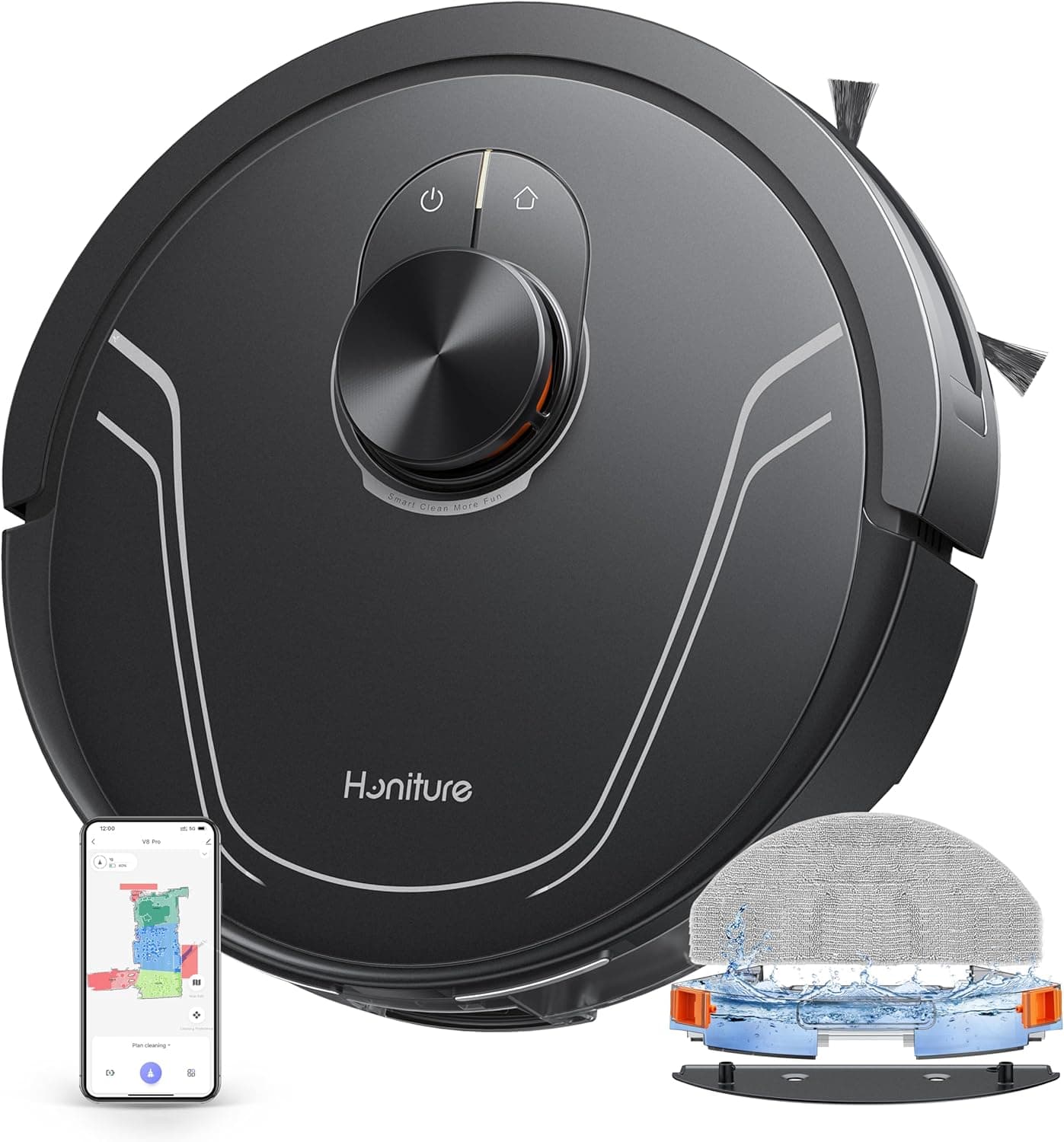 جارو رباتیک آلمانی برند Honiture مدل V8Pro — تصویر ۷