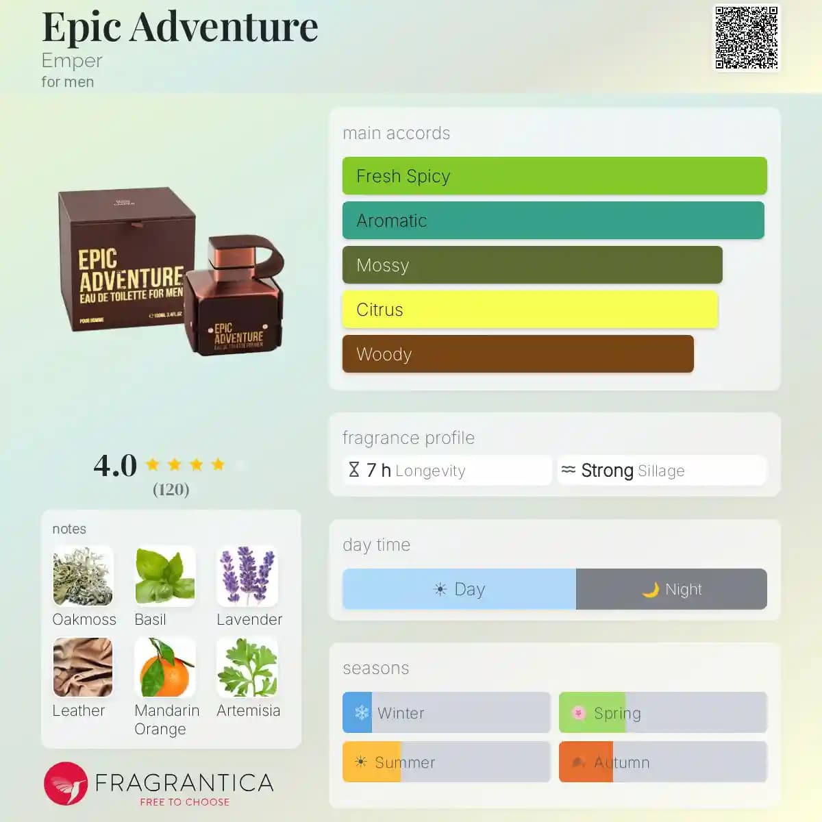 ادکلن اپیک ادونچر امپر حجم 100 میلی لیتر اورجینال | Epic Adventure Emper — تصویر ۲