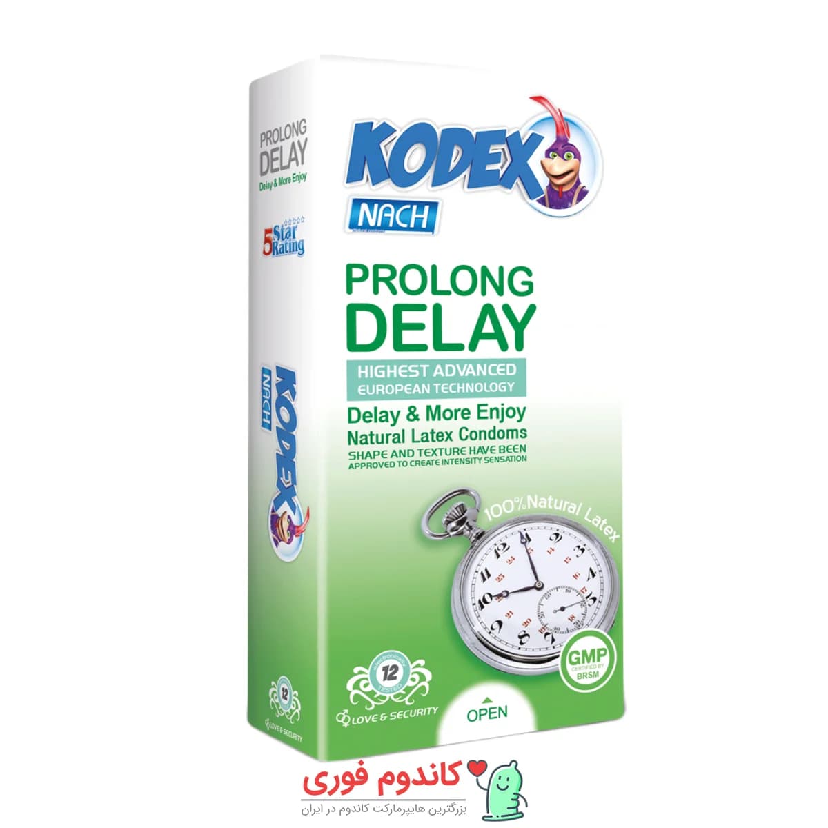 کاندوم تاخیری پرولانگ دیلی Prolong Delay کدکس