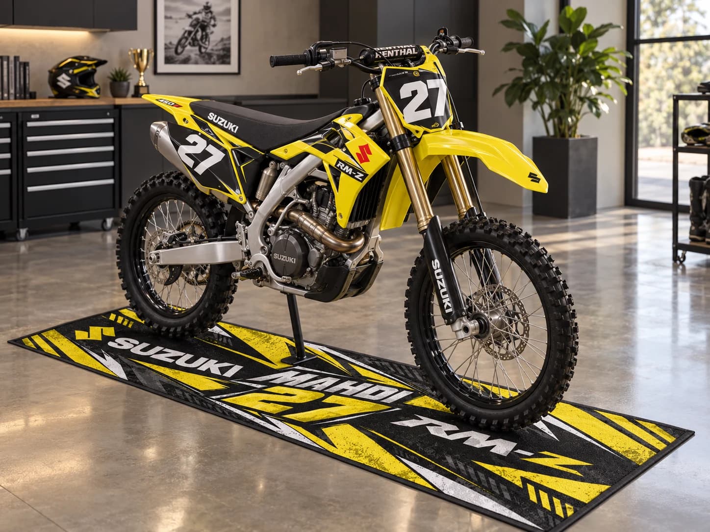 فرش زیر موتور کراس سوزوکی RM-Z | Rider Edition سفارشی