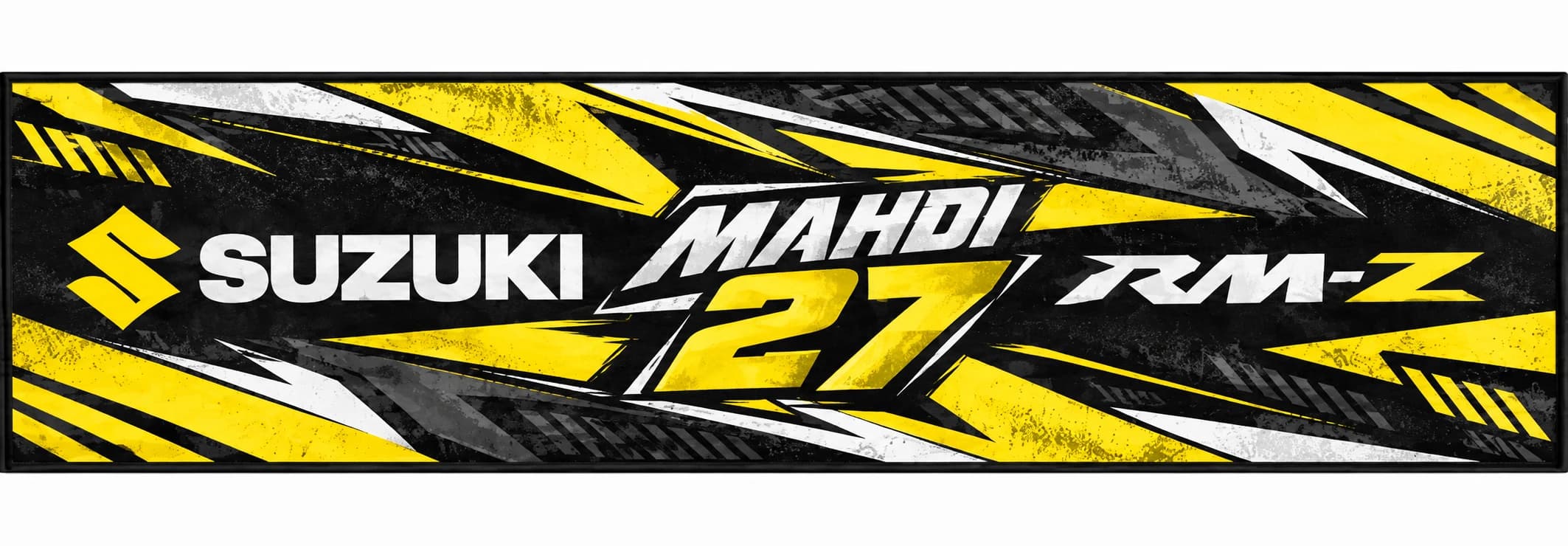 فرش زیر موتور کراس سوزوکی RM-Z | Rider Edition سفارشی — تصویر ۲