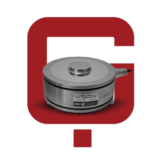 لودسل زمیک دیسکی سری BM24R کلاس C3 ظرفیت 500 کیلوگرم