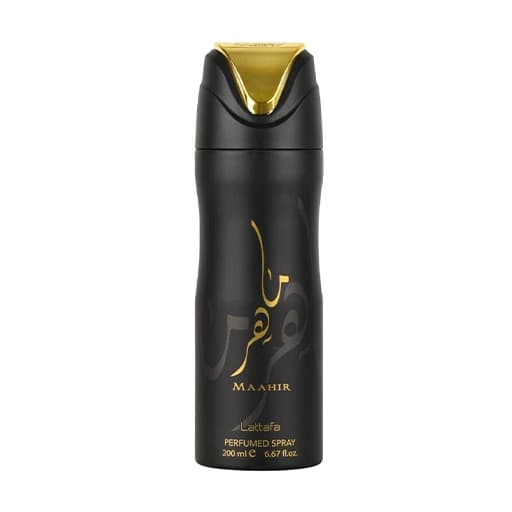 اسپری بدن ماهر لطافه حجم 200 میلی‌لیتر اورجینال | MAAHIR Body Spray Lattafa