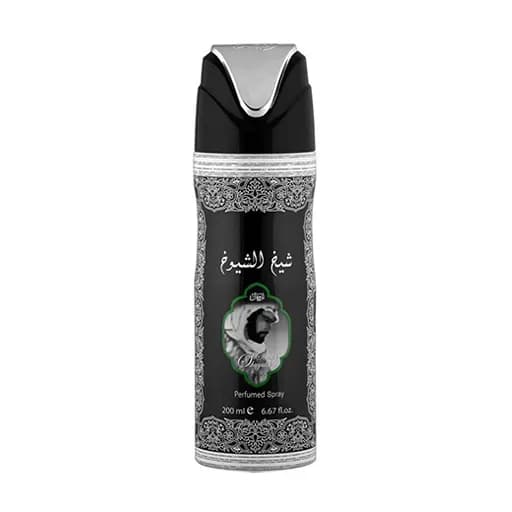 اسپری بدن شیخ الشیوخ لطافه حجم 200 میلی‌لیتر اورجینال | SHEIKH SHUYUKH Body Spray Lattafa