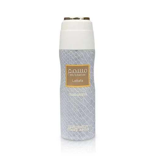 اسپری بدن مسمم وایت اینتنس لطافه حجم 200 میلی‌لیتر اورجینال | MUSAMAM White Intense Body Spray Lattafa