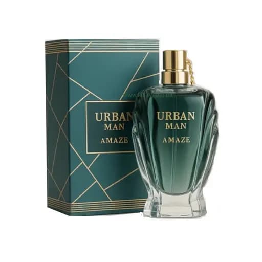ادکلن اوربان من امیز فرگرنس ورد مشابه رایحه ژان پل گوتیه له بو حجم 90 میلی لیتر اورجینال |Fragrance World Urban Man Amaze