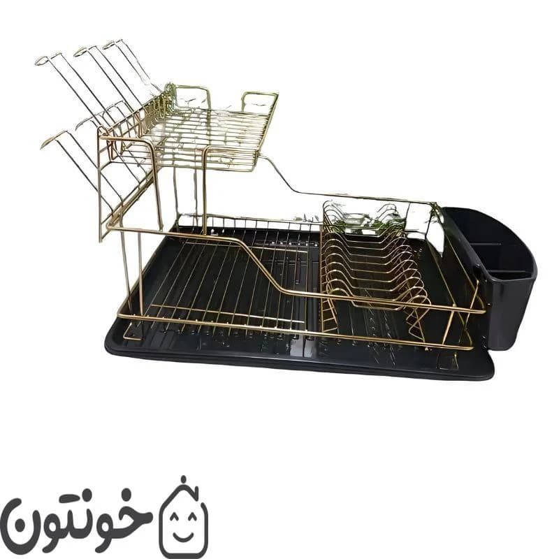 جا ظرفی کنار سینگ فورتیک طلایی 1/5 طبقه مدل G980