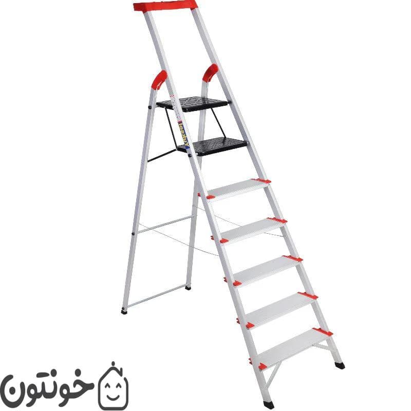 نردبان 7 پله یوکسل آلومینیوم (اصلی) مدل Y2007