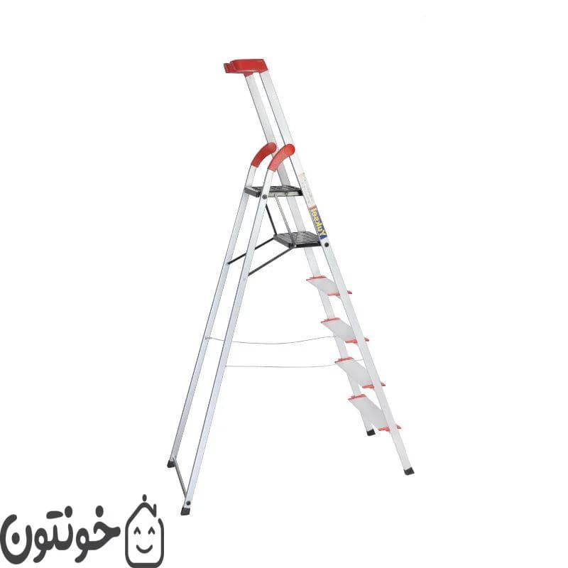 نردبان 5 پله یوکسل آلومینیوم (اصلی) مدل Y2005 — تصویر ۳
