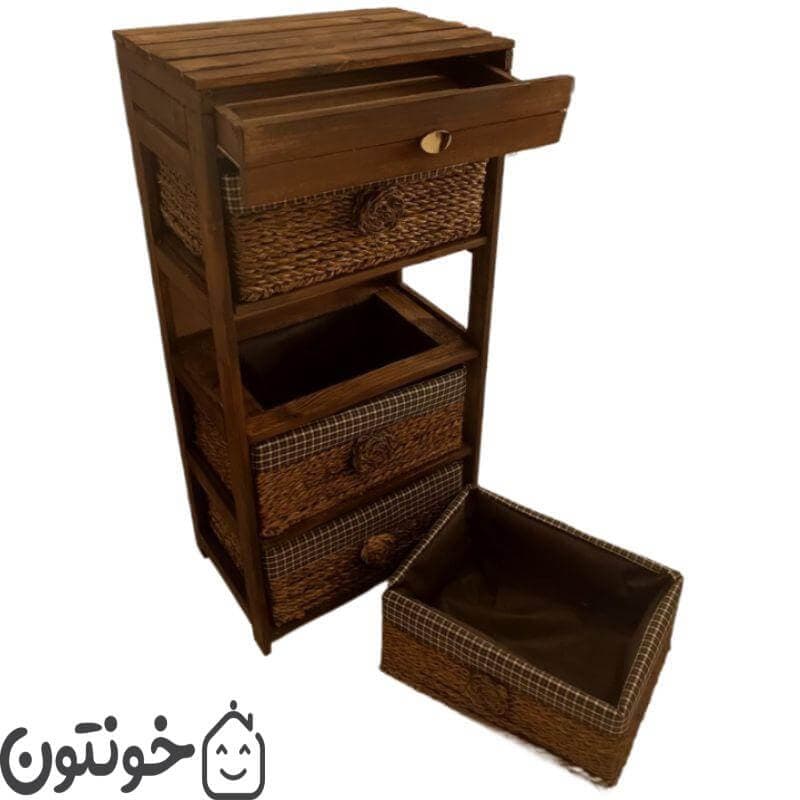 فایل دراور حصیری چهار طبقه مدل H1000 — تصویر ۴