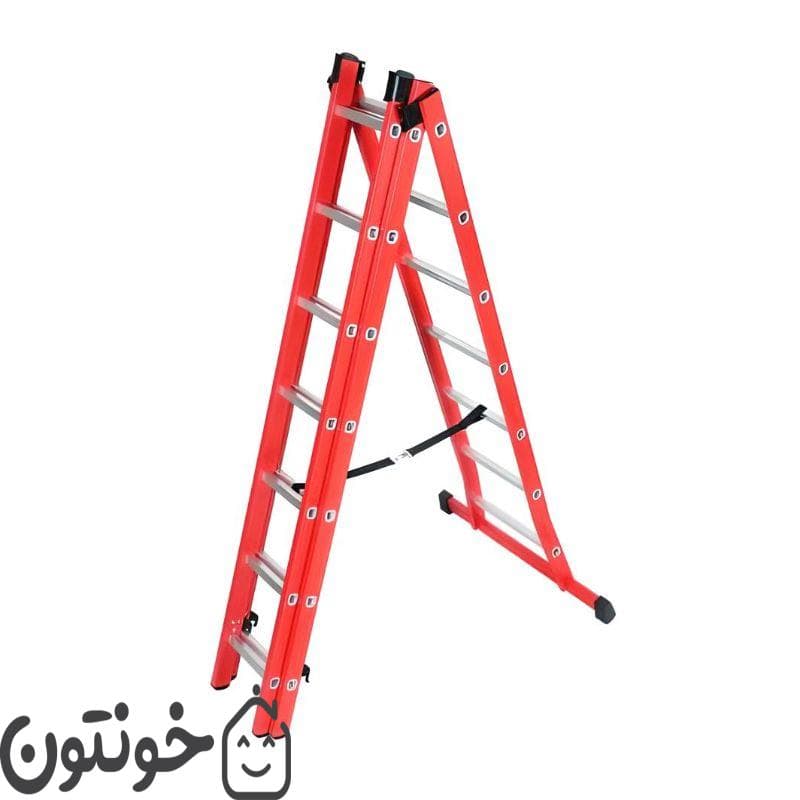 نردبان مخابراتی 6 متری مدل افرا { 3 تکه } — تصویر ۷