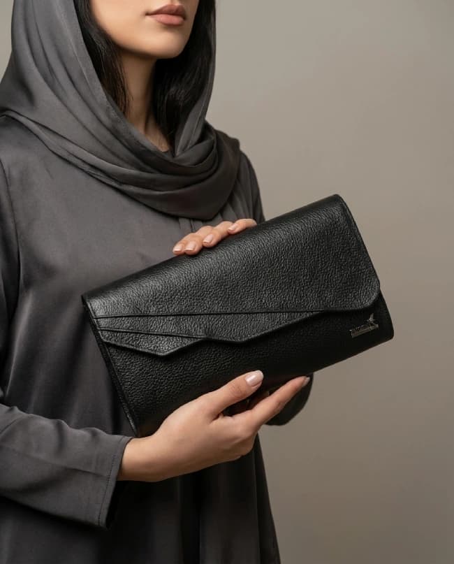 کیف چرم زنانه استایل تانیا — تصویر ۶