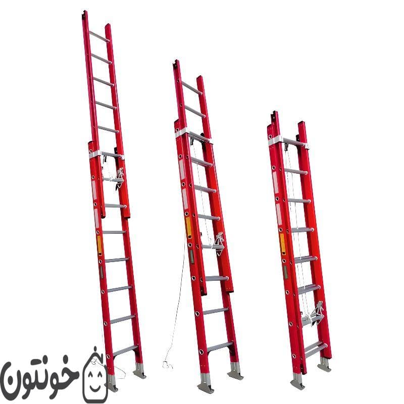 نردبان مخابراتی 5 متری کشویی آلومینیومی — تصویر ۴