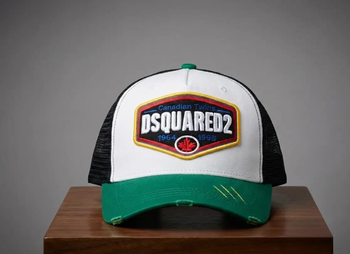 کلاه کپ گورین پشت توری DSQUARED2 (مدل g2004) — تصویر ۳