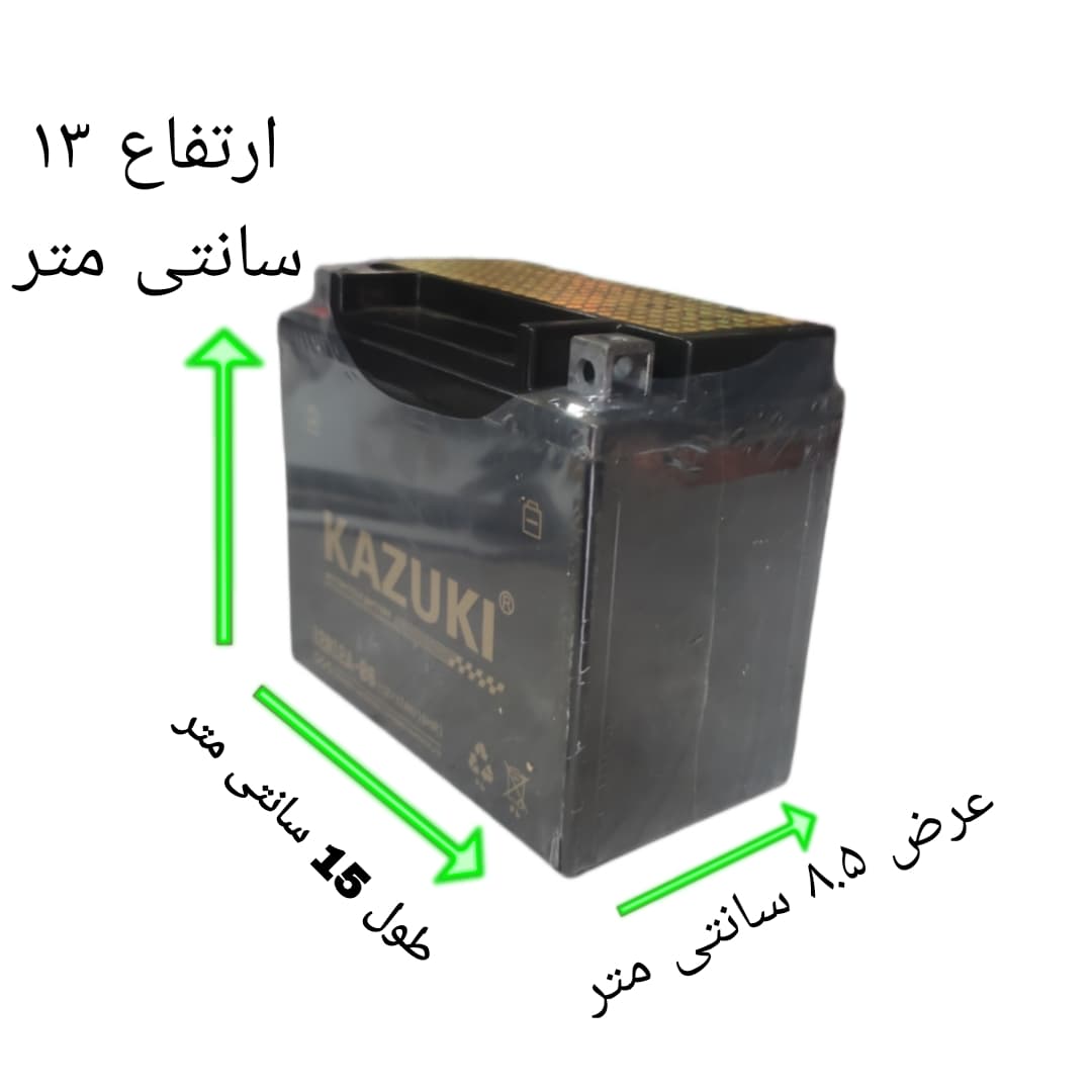 باتری 12 ولت 12 آمپر موتورسیکلت ، موتوربرق
