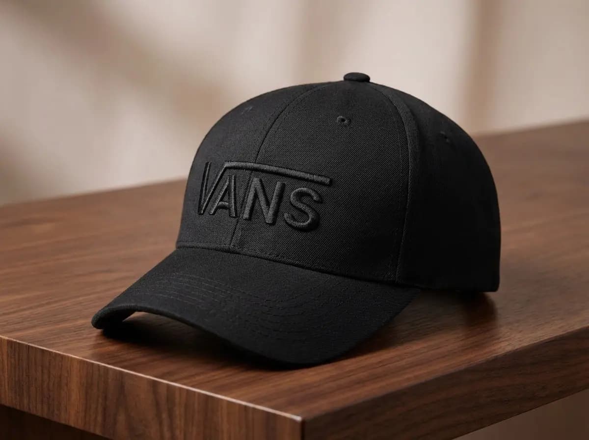 کلاه کتان Vans مشکی (مدل k1314)