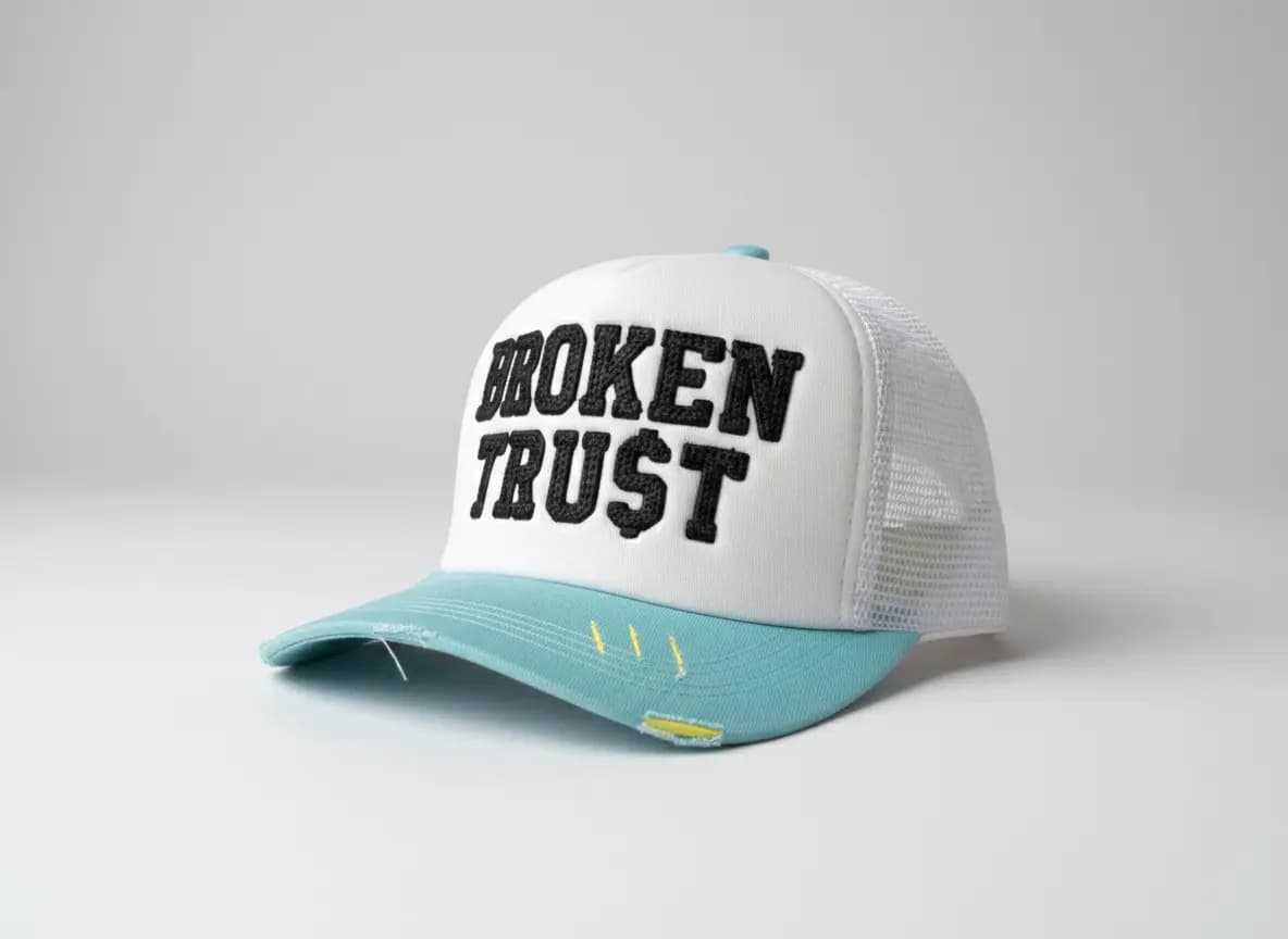 کلاه گورین پشت توری BROKEN TRUST (مدل g3501) — تصویر ۳