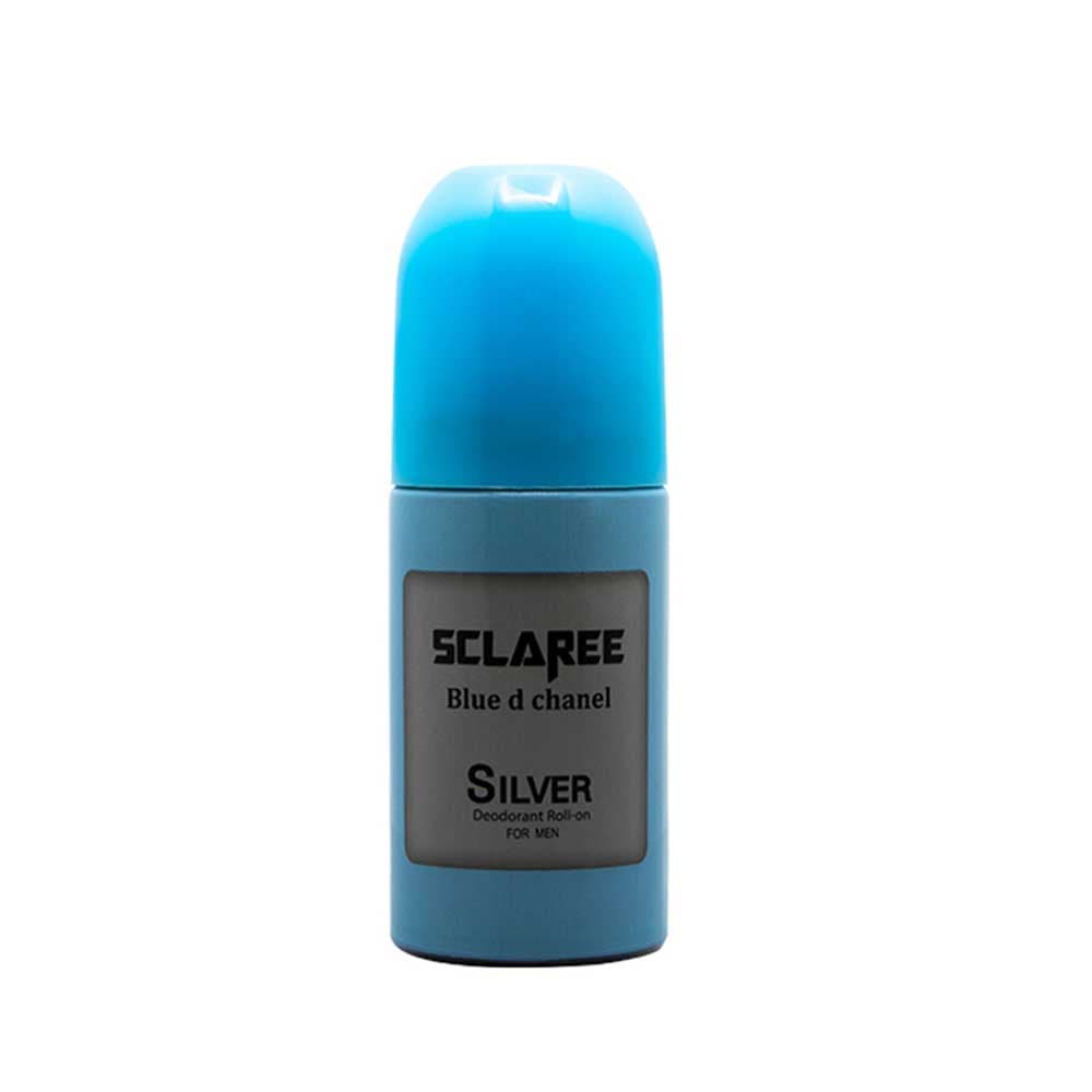 دئودورانت رولی مردانه Blue D Chanel Silver حجم 60میل — تصویر ۲