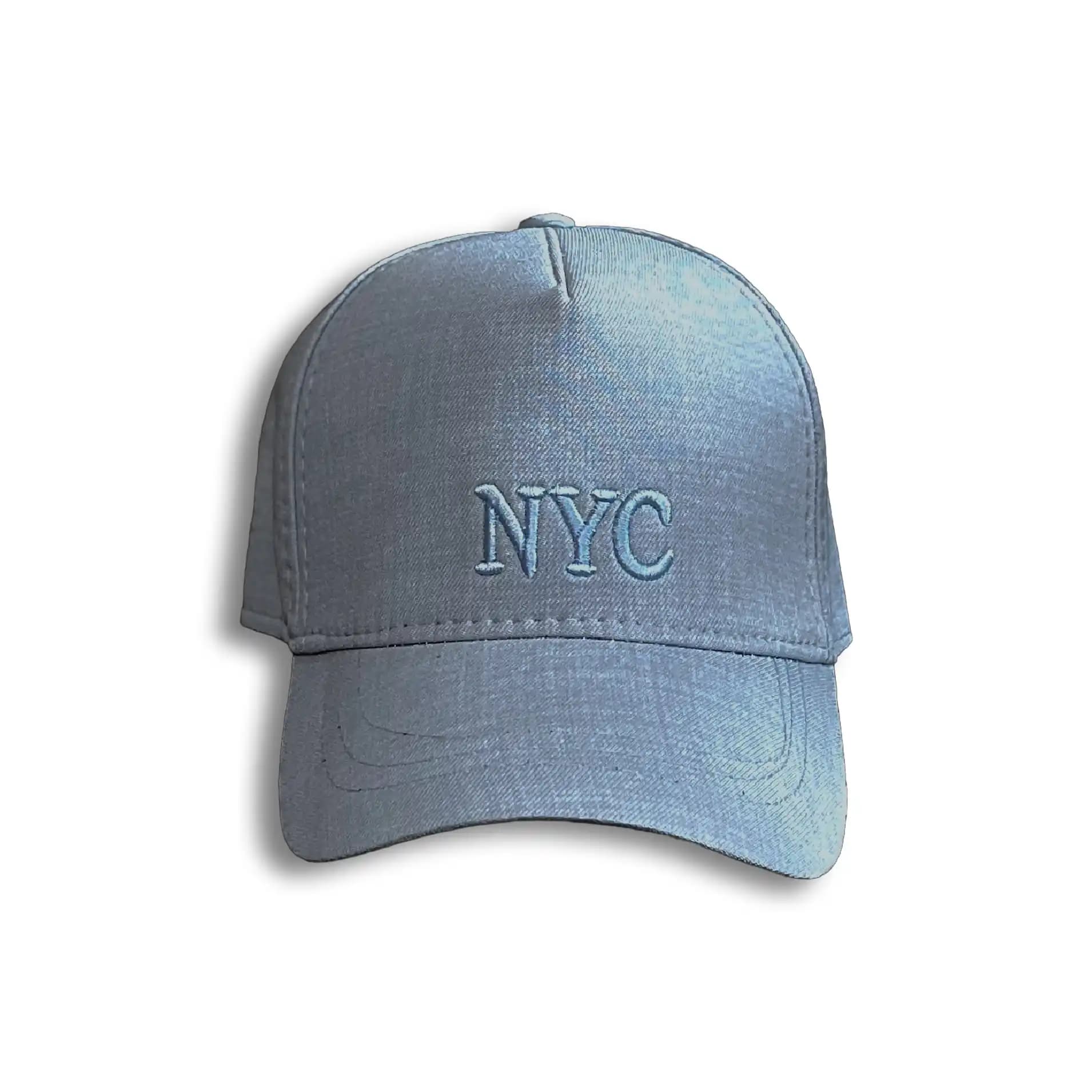 کلاه کپ کتان NYC آبی (مدل H1000) — تصویر ۱۰