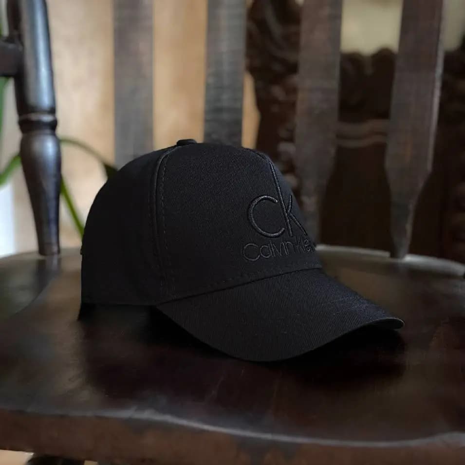 کلاه کتان CK مشکی (مدل H1009) — تصویر ۴