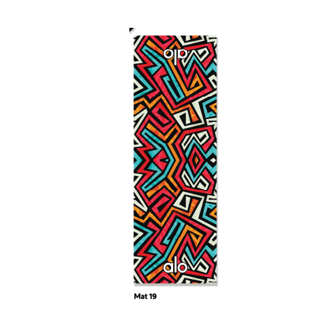 فرشینه زیر انداز مت ورزشی خانگی Alo گرافیتی ابعاد 60 در 180 کد Mat 19 (پس کرایه) — تصویر ۲