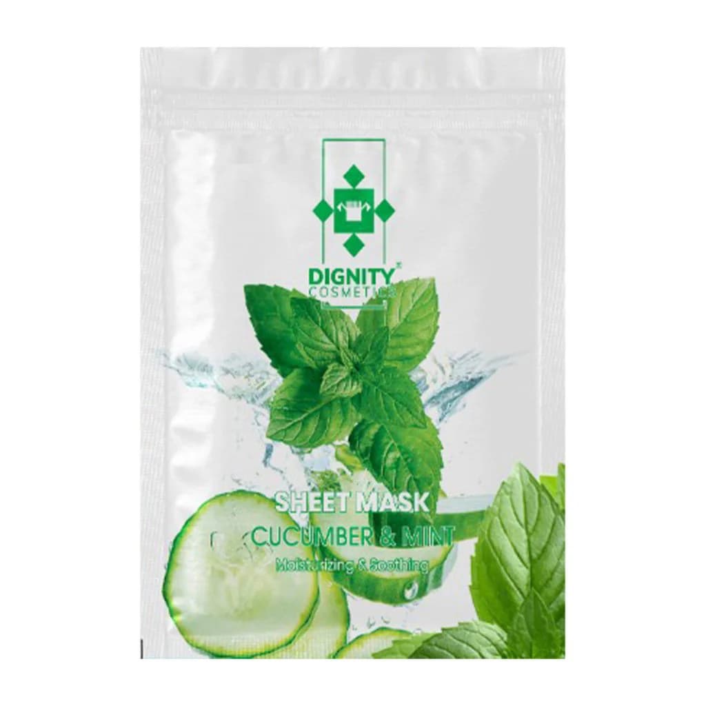 ماسک صورت دیگنیتی با رایحه خیار و نعنا وزن 30 گرم