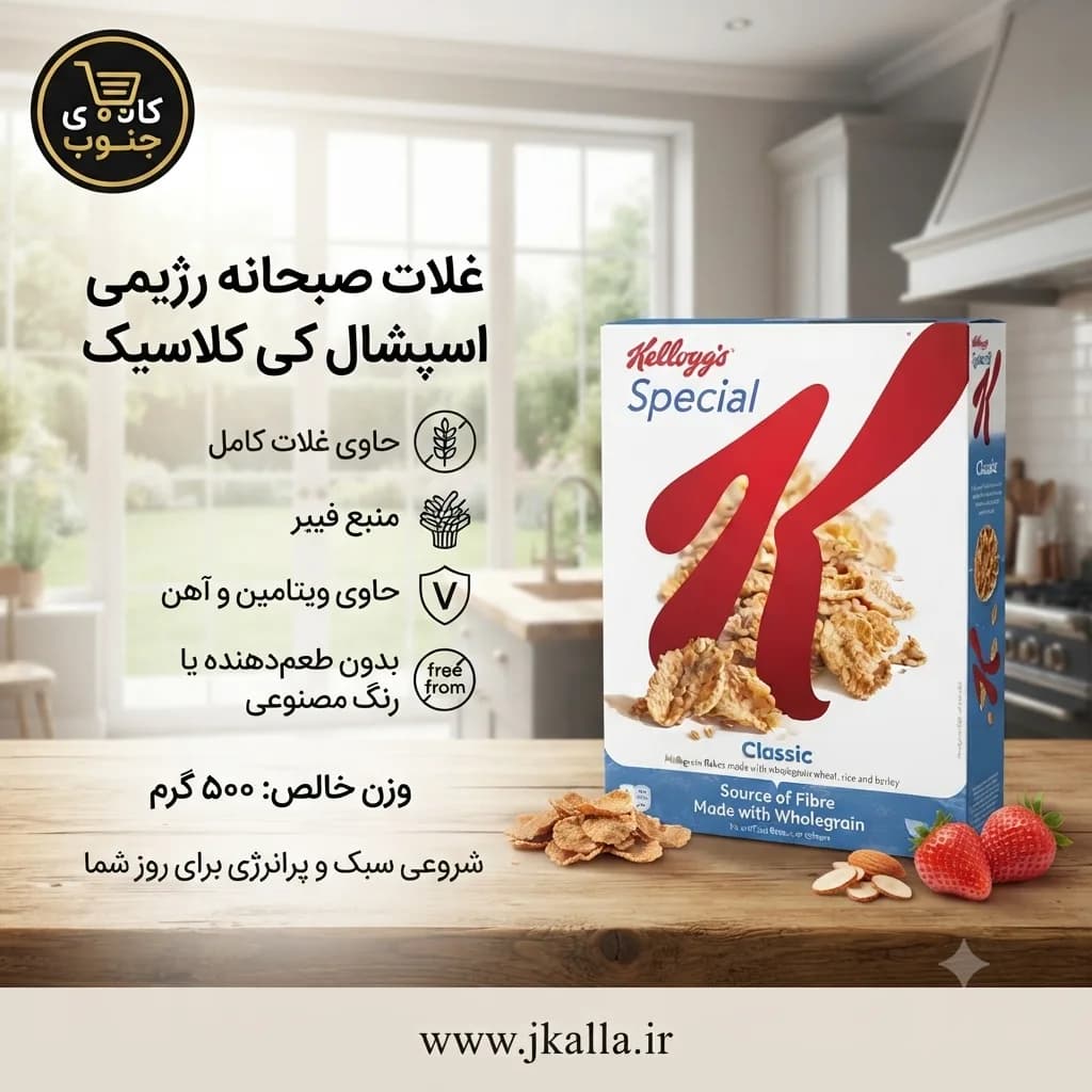 غلات صبحانه اسپشیال کی کلاسیک 330 گرمی — تصویر ۳