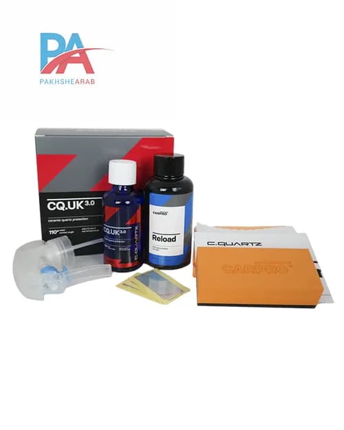 کیت پوشش نانو سرامیک بدنه خودرو کارپرو CARPRO C.Quartz UK 3.0 حجم 50 میلی لیتر | به همراه Reload 2.0 — تصویر ۸