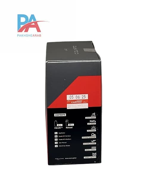 کیت پوشش نانو سرامیک بدنه خودرو کارپرو CARPRO C.Quartz UK 3.0 حجم 50 میلی لیتر | به همراه Reload 2.0 — تصویر ۲