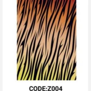 فرشینه طرح پوست ببری Z004 (پس کرایه)