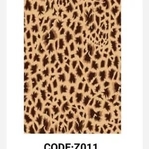 فرشینه طرح پوست پلنگی مدرن Z011 (پس کرایه) — تصویر ۲