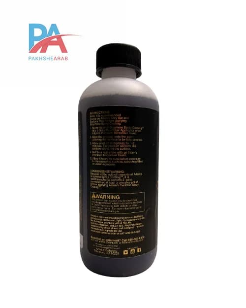 اسپری سرامیک گرافین آدامز مدل Advanced حجم 354 میلی لیتر | Adams Graphene Ceramic Spray Coating — تصویر ۶