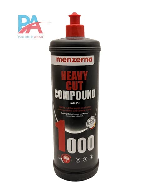 پولیش زبر منزرنا مدل 1000 حجم 1 لیتر | Menzerna Heavy Cut Compound 1000