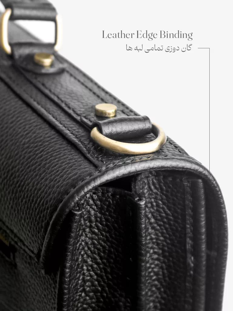 کیف اداری دست دوز کراون — تصویر ۱۲