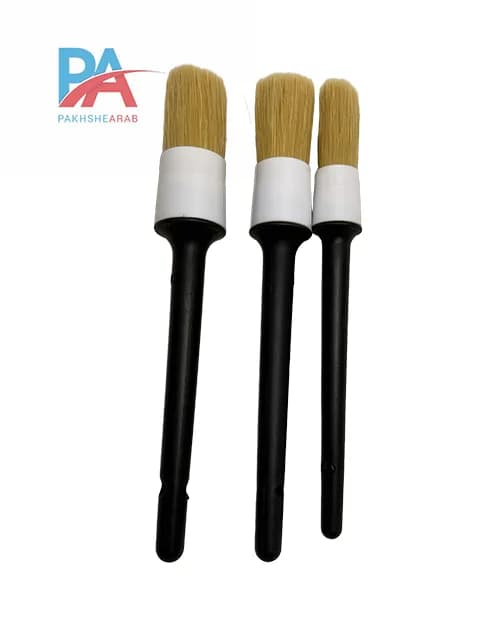 قلموی دیتیلینگ لیدمکس با تراکم بالا پک 3 عددی Leadmax Detailing Brush Set — تصویر ۳