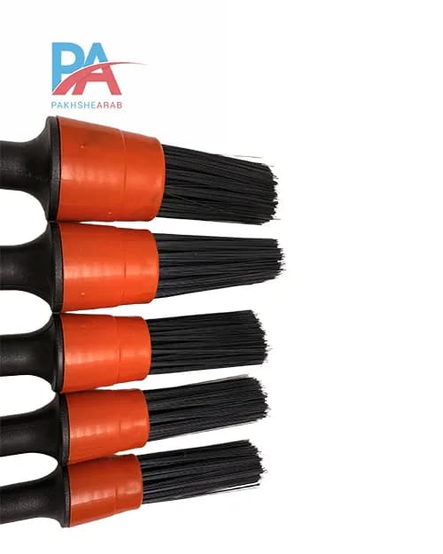 ست قلموی دیتیلینگ زبر اقتصادی 5 عددی لیدمکس Leadmax Detailing Brush Set — تصویر ۴