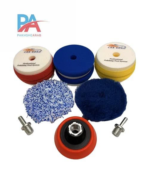 مجموعه پد پولیش 7.5 سانت (3 اینچ) لیدمکس مخصوص دیتیلینگ Leadmax 3 Inch Pad Set — تصویر ۴