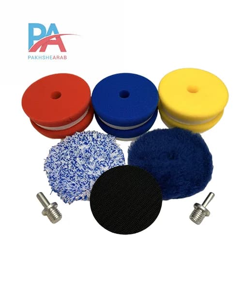 مجموعه پد پولیش 7.5 سانت (3 اینچ) لیدمکس مخصوص دیتیلینگ Leadmax 3 Inch Pad Set — تصویر ۶