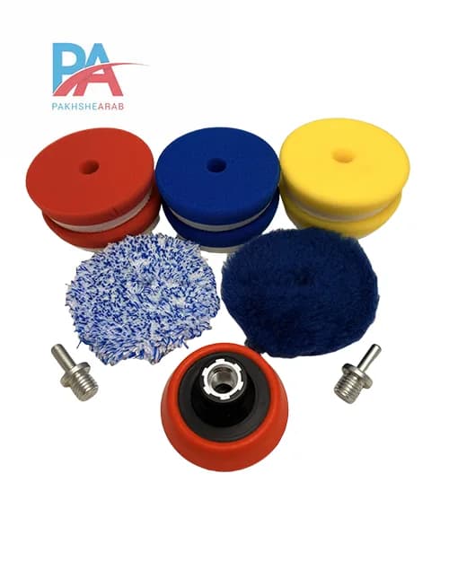 مجموعه پد پولیش 7.5 سانت (3 اینچ) لیدمکس مخصوص دیتیلینگ Leadmax 3 Inch Pad Set — تصویر ۲